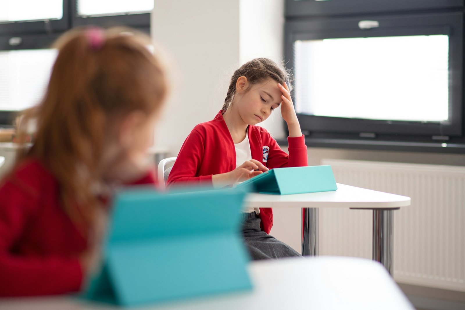 stressed student