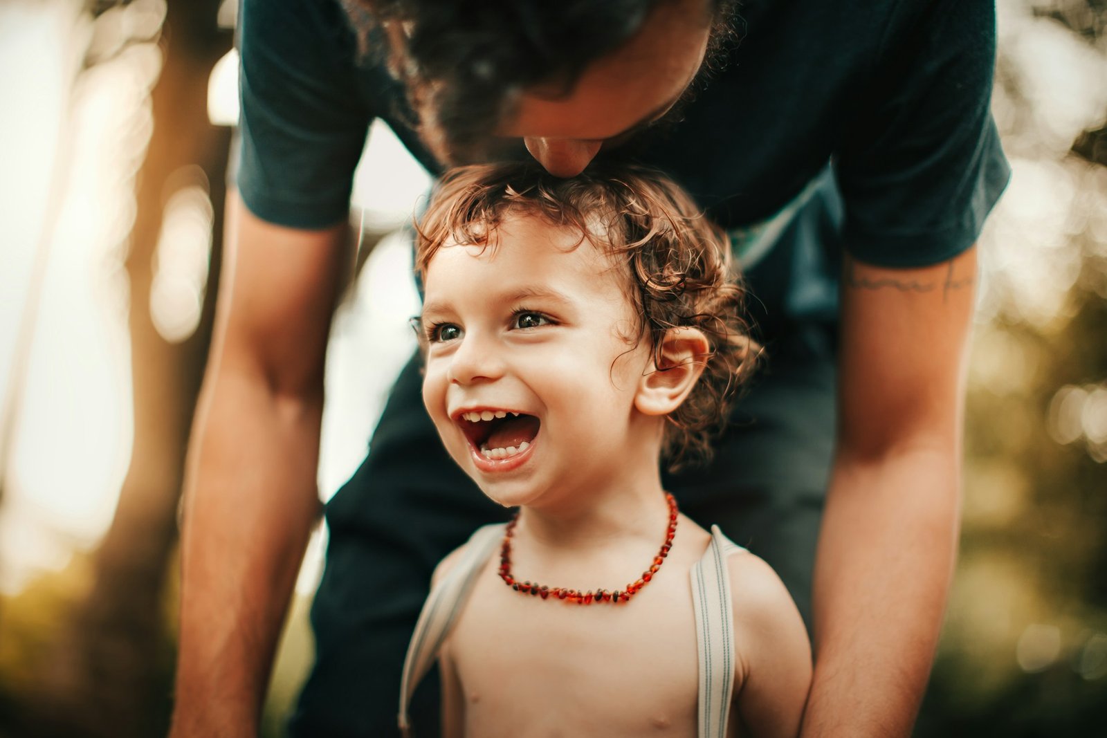 child smiling