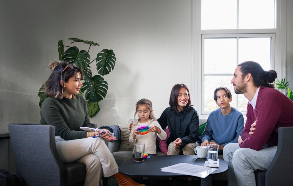 family therapy session